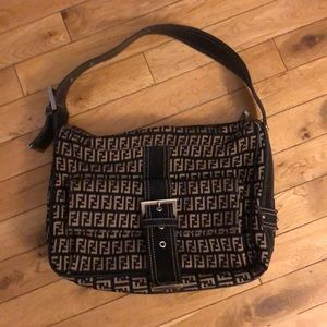 Fendi zucchino baguette bag